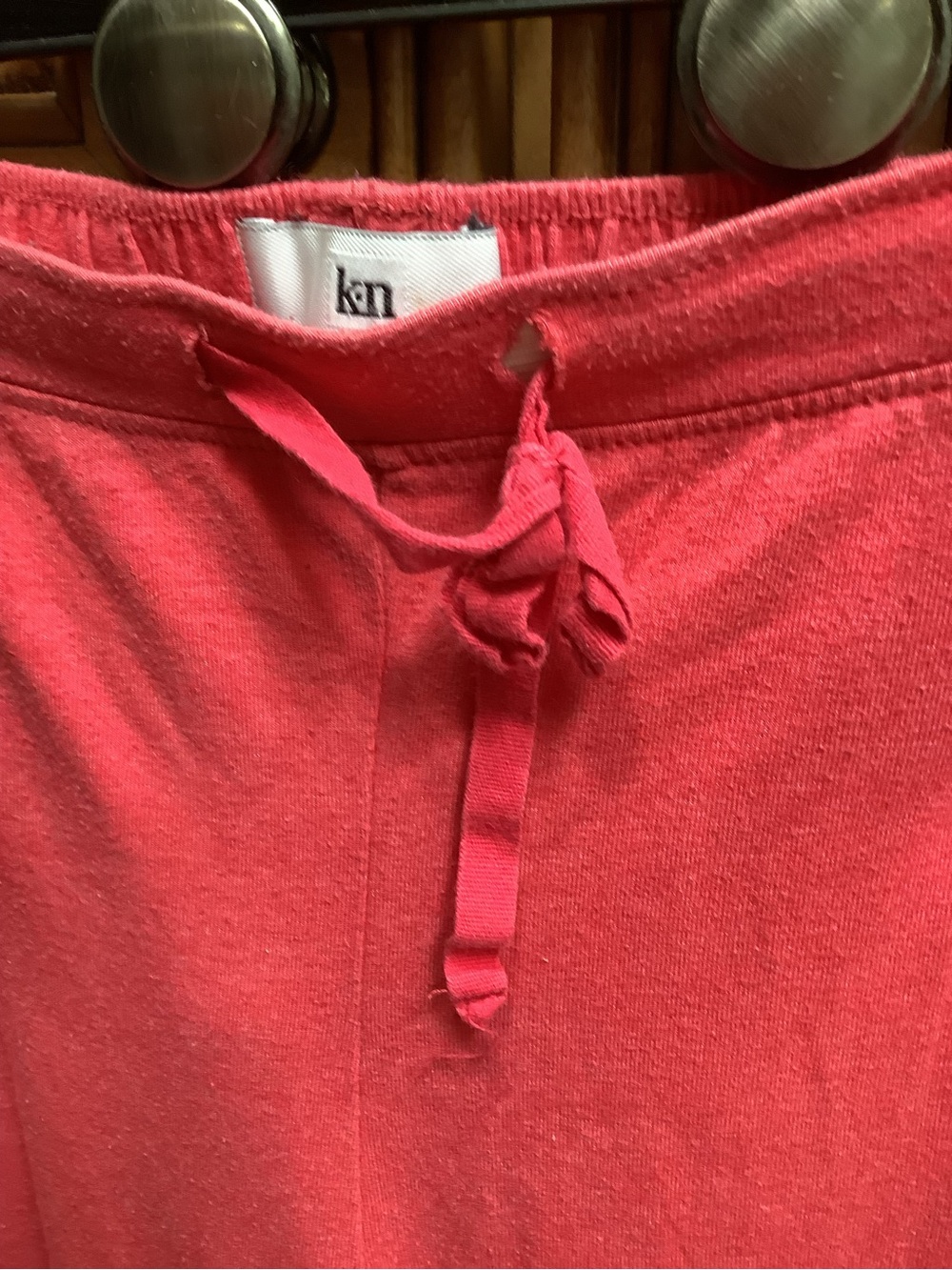 RED WIDE LEG PJs - Picture 3 of 3